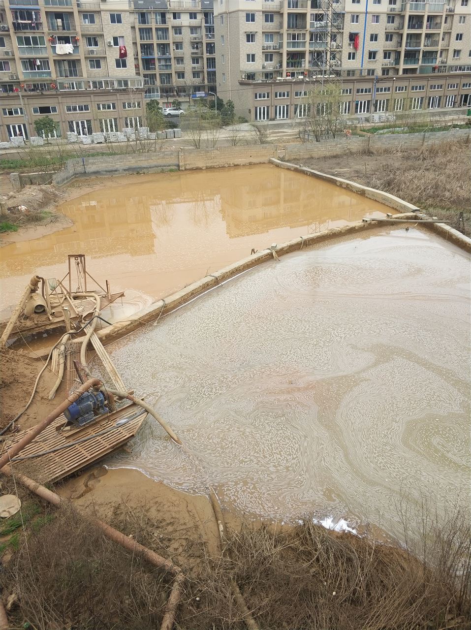 古县沉淀池淤泥清理-厂区废水池淤泥清淤