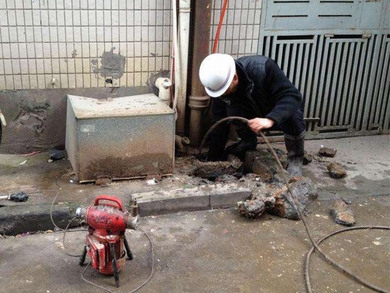 古县疏通下水道-洗菜池疏通