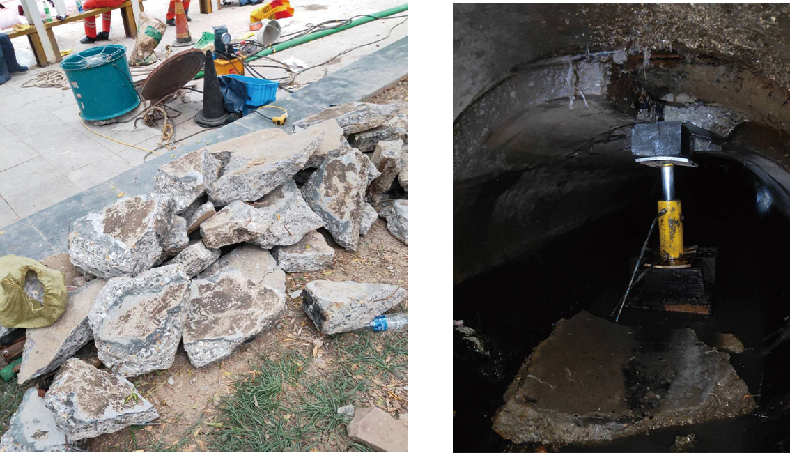 古县管道预处理